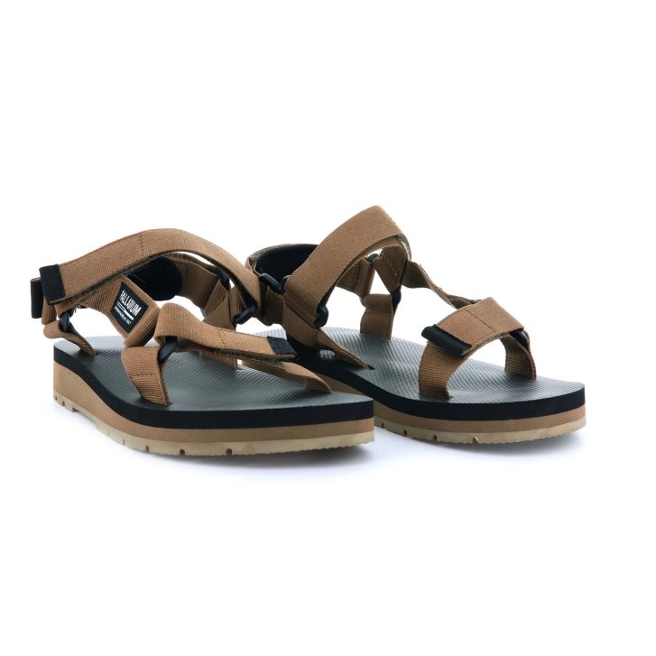 Sandales Palladium Outdoorsy Urbanity Femme Marron | FR WKS013Z